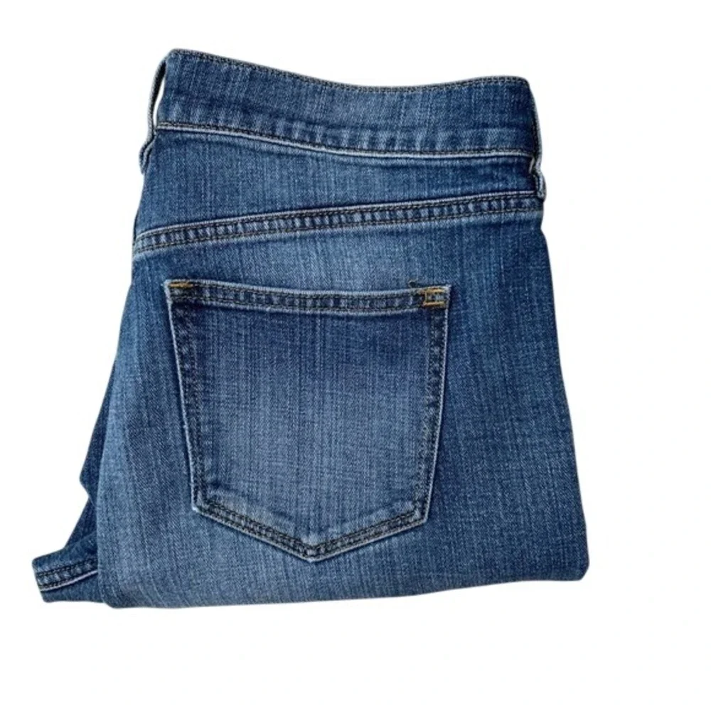 J. Crew Stretch Denim Jeans Distressed Blue Wash‎ Comfort Casual Womens Size 26